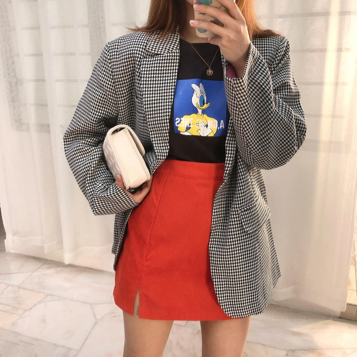 ORANGE SKIRT