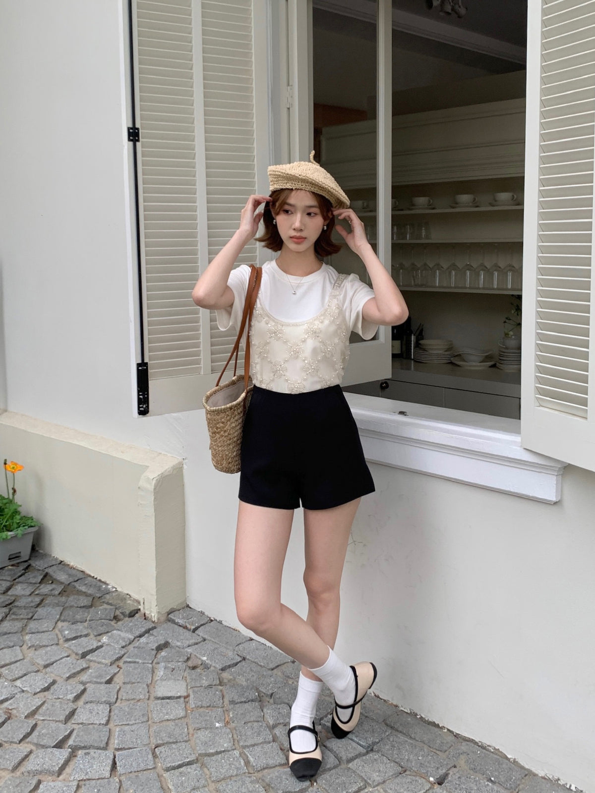 FLOWER TOP (MESH)