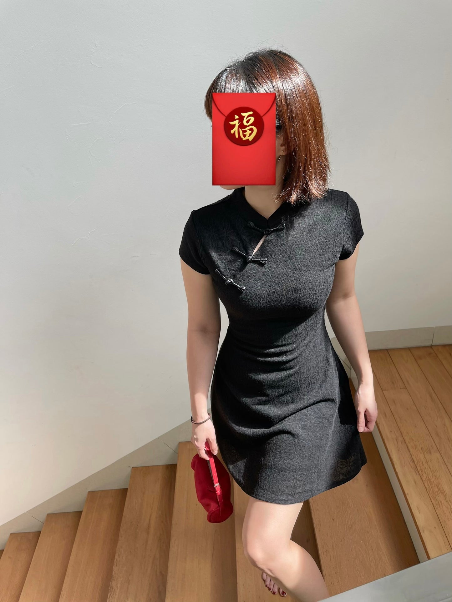 2026 CNY DRESS IN BLACK