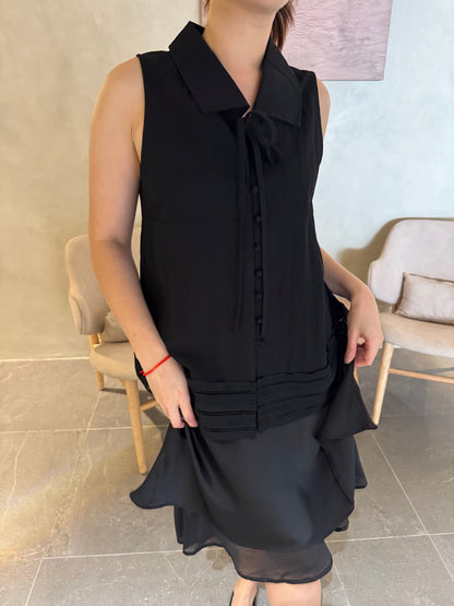 ELIN SINGLET TOP IN BLACK