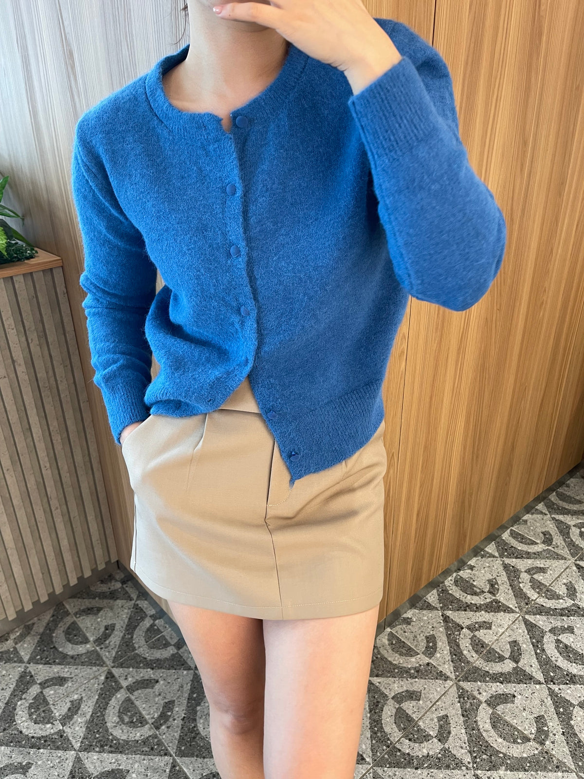 LILY BASIC KNIT TOP IN YELLOW/PINK/BLUE