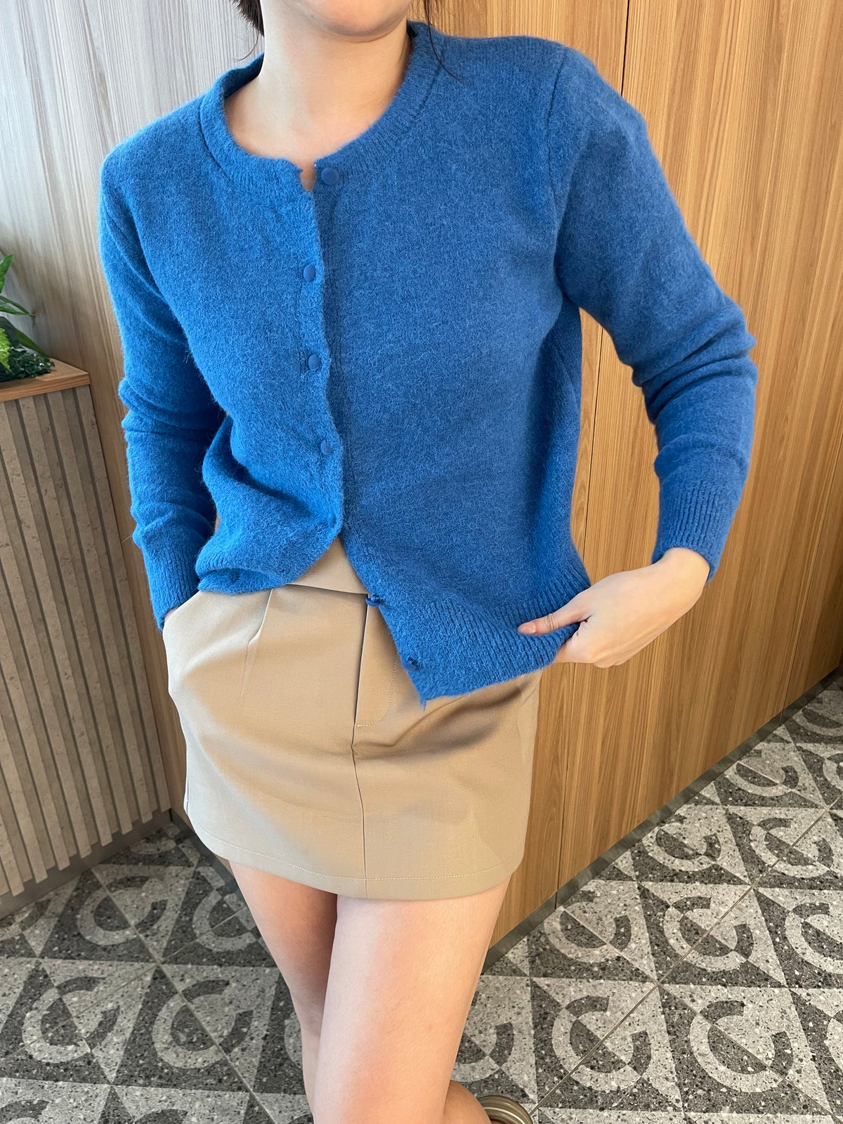 LILY BASIC KNIT TOP IN YELLOW/PINK/BLUE