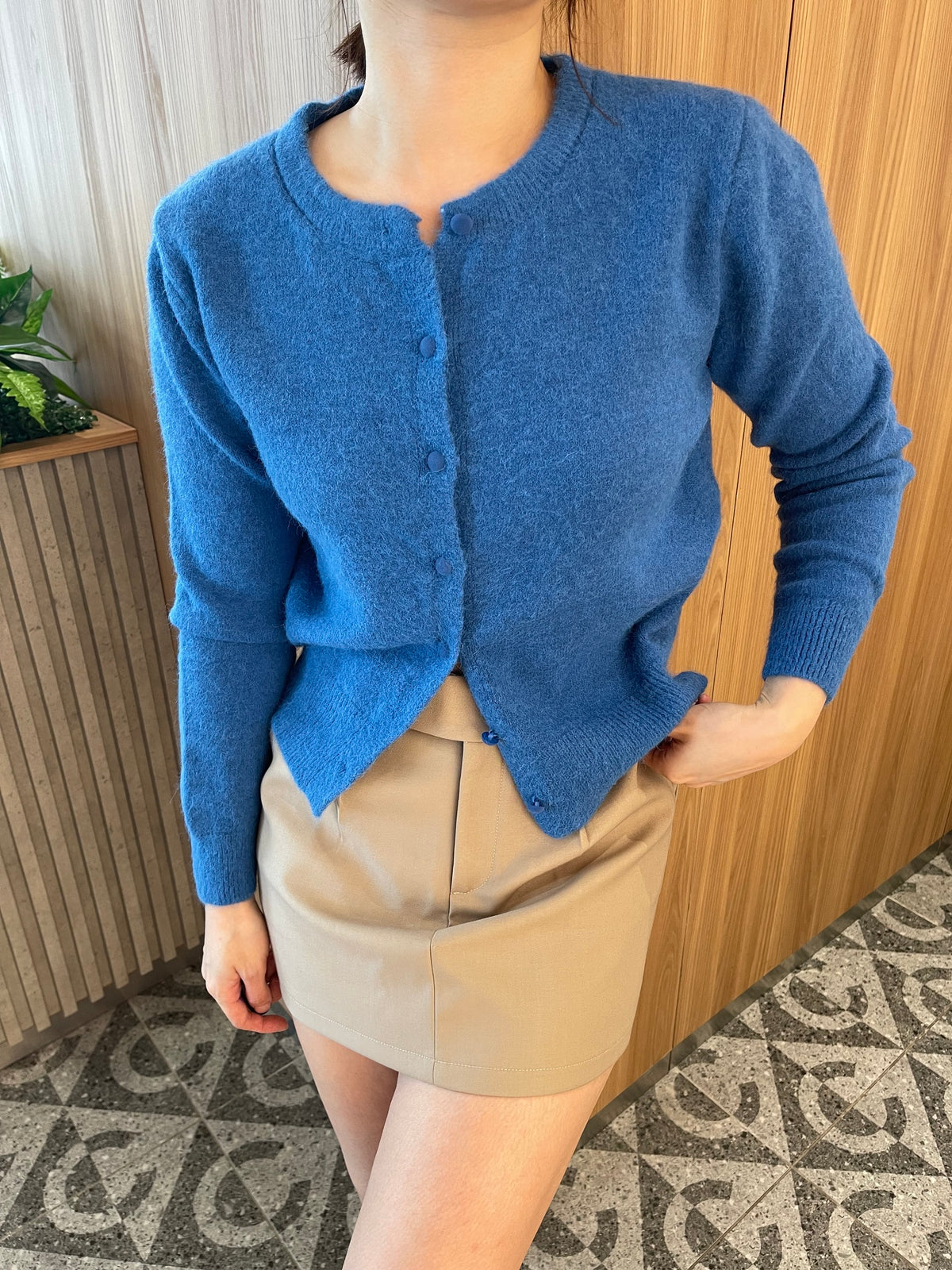 LILY BASIC KNIT TOP IN YELLOW/PINK/BLUE