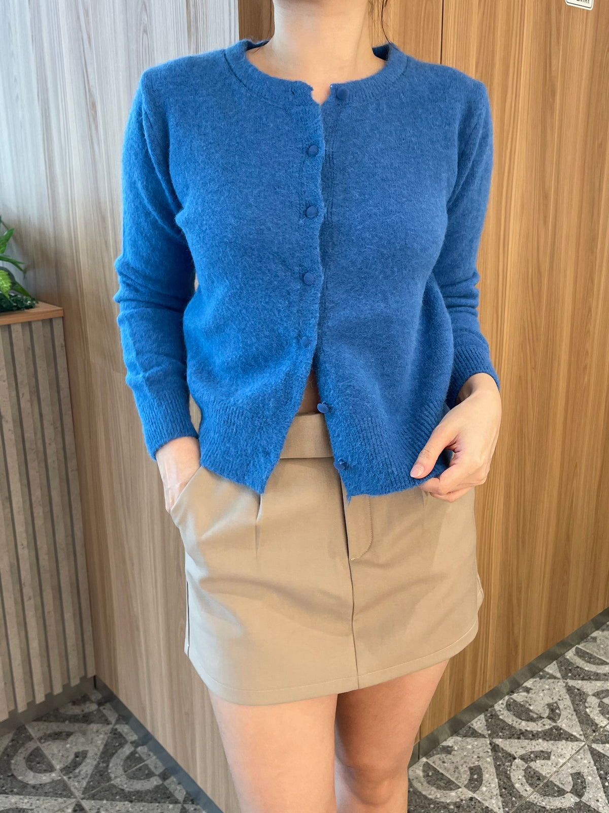 LILY BASIC KNIT TOP IN YELLOW/PINK/BLUE