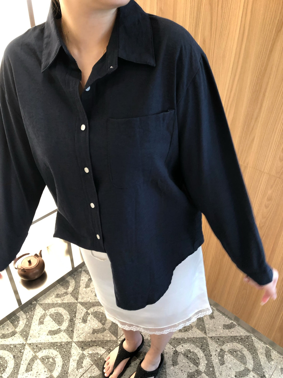OVERSIZED KOREAN BLOUSE