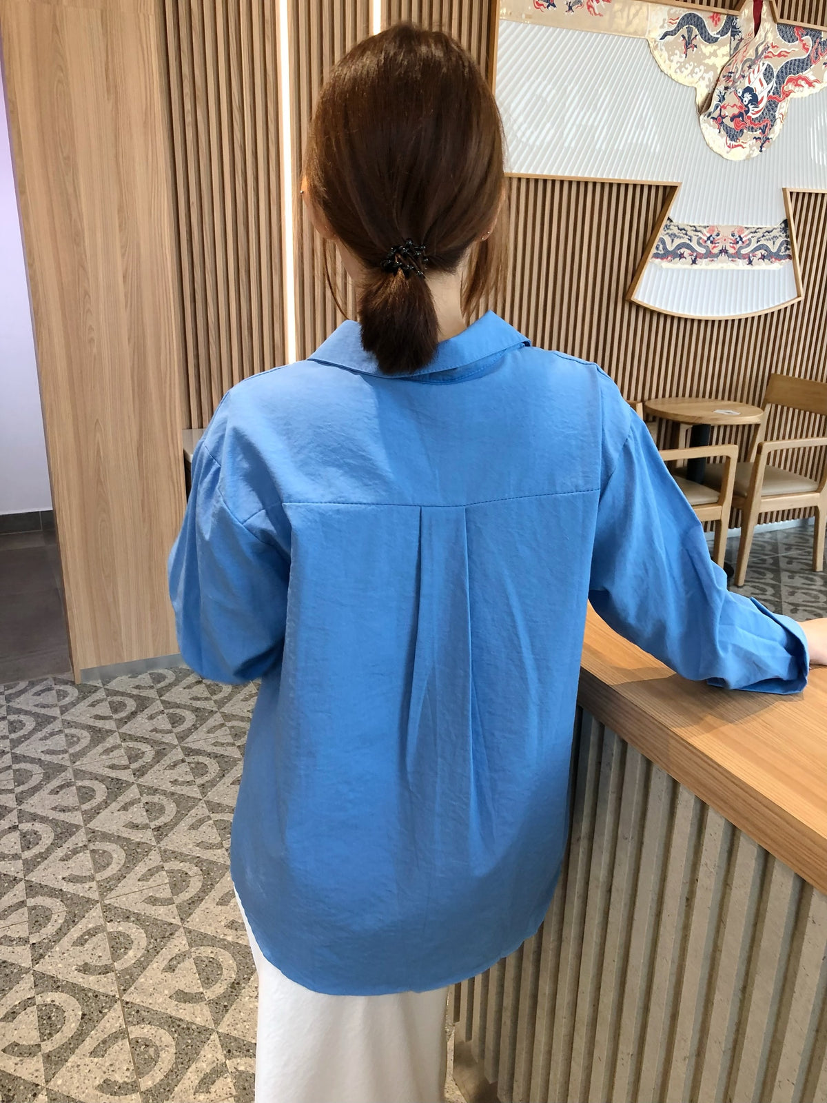 OVERSIZED KOREAN BLOUSE