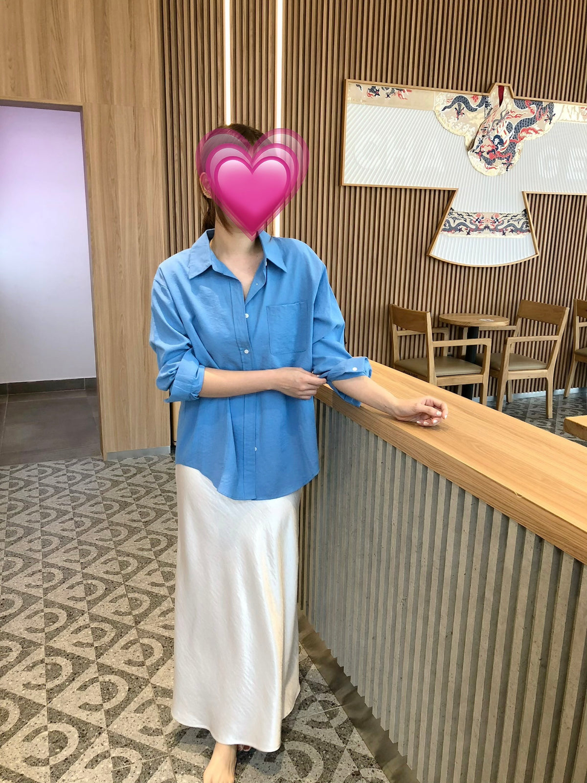 OVERSIZED KOREAN BLOUSE
