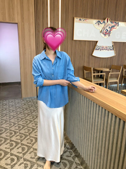 OVERSIZED KOREAN BLOUSE
