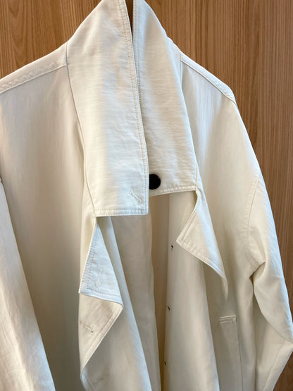 SARAH TRENCH COAT IN CREAM