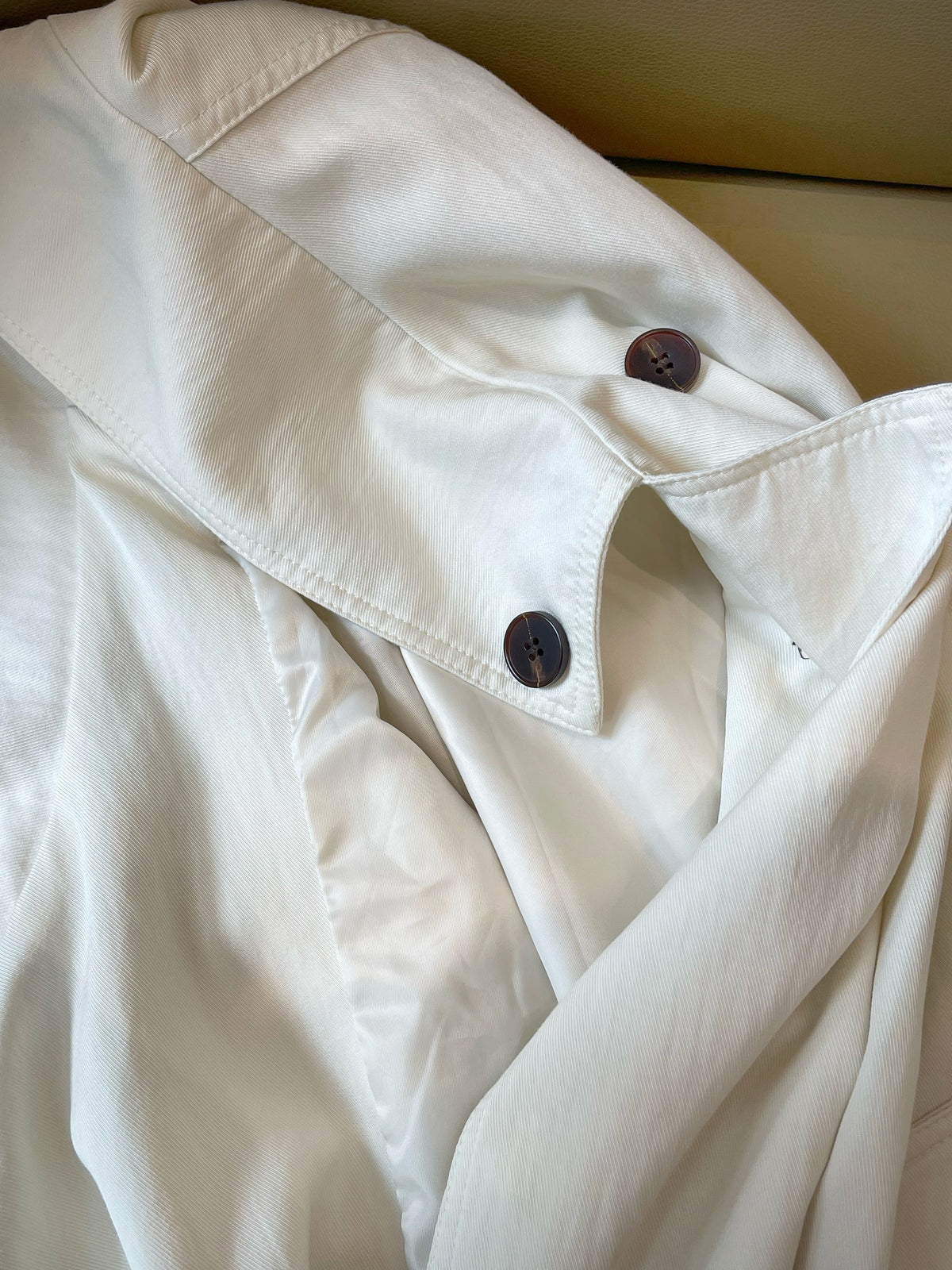 SARAH TRENCH COAT IN CREAM