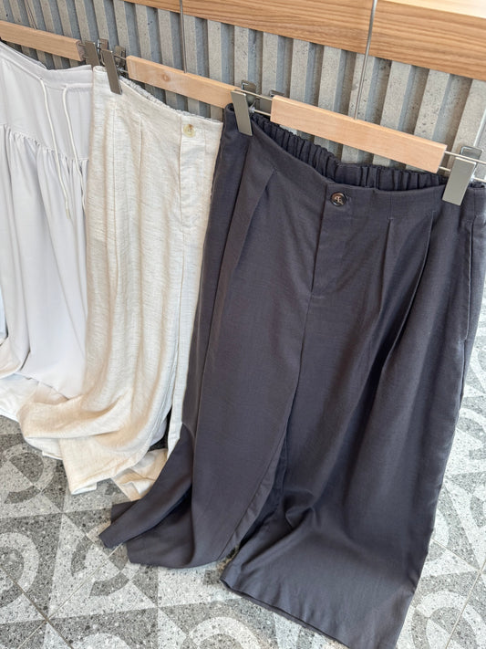 BUNNY TROUSERS IN BEIGE/GREY