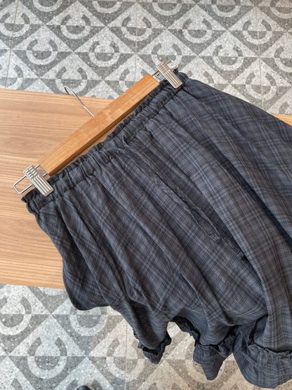 BOO HIGH WAIST PLEATED SKIRT