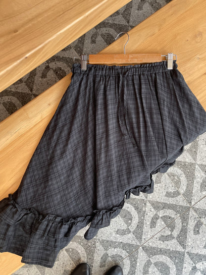 BOO HIGH WAIST PLEATED SKIRT