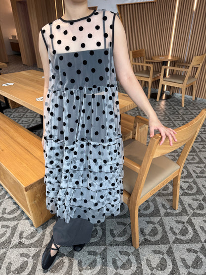 POLKA DOT SINGLET DRESS