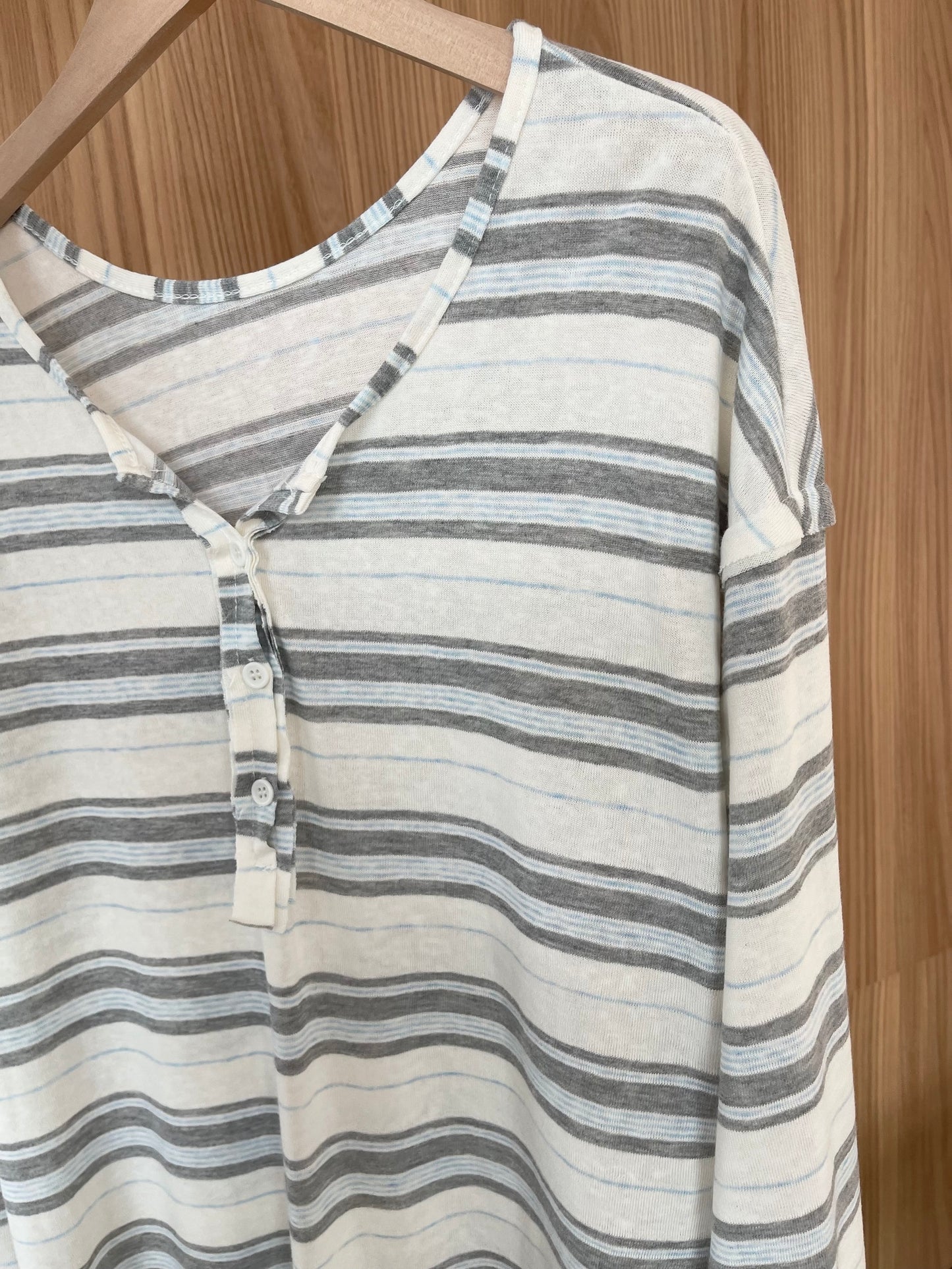 DANNY STRIPES LONG SLEEVE TOP