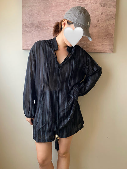 VOEY SET IN BLACK