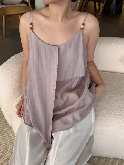 MEVIS SINGLET TOP IN PURPLE