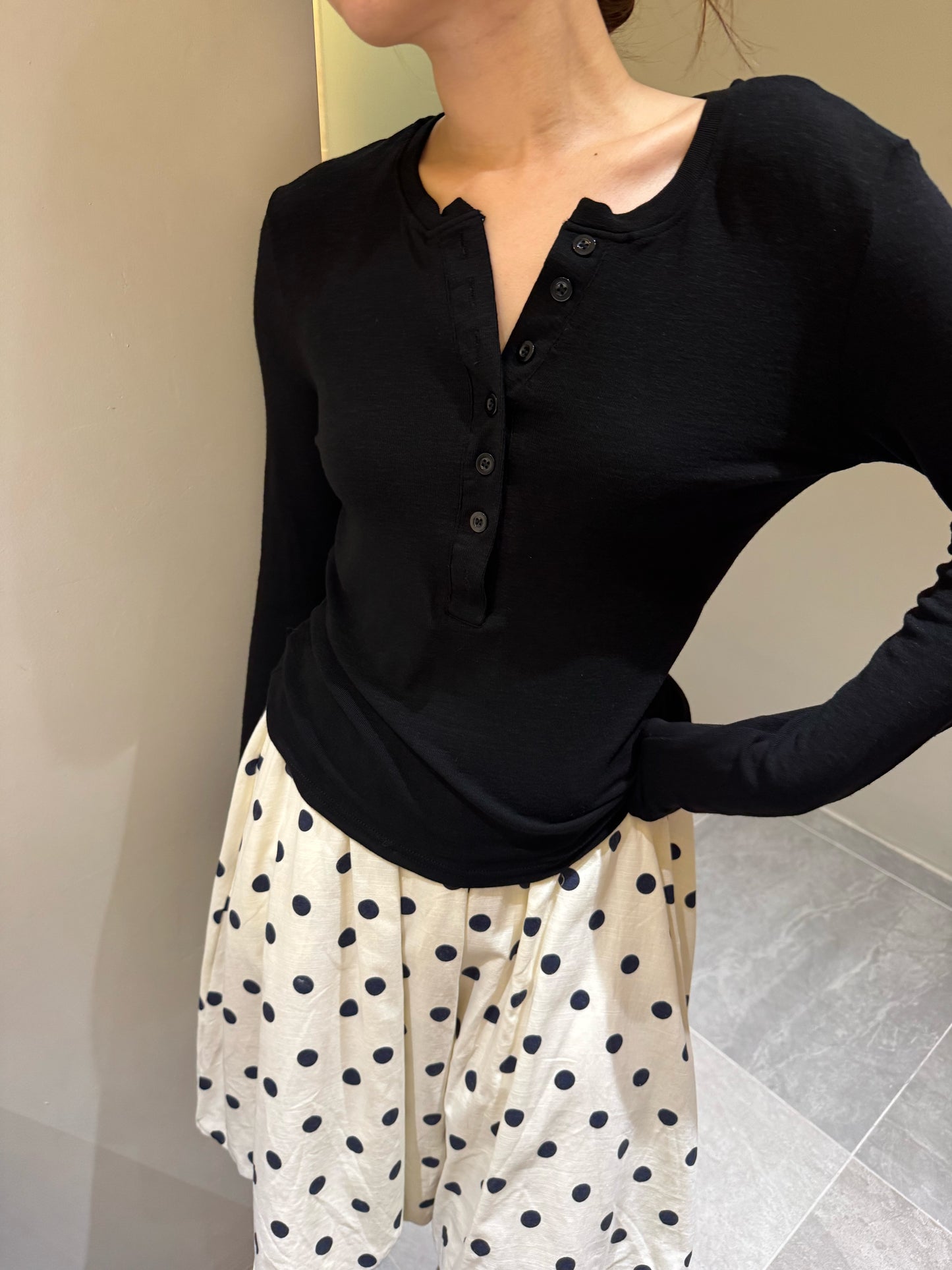 BOBBY BASIC LONG SLEEVE TOP
