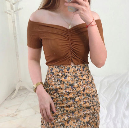 OFF SHOULDER BASIC TOP