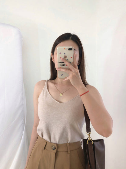 KNIT SINGLET