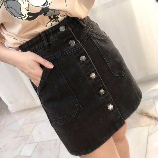 BLACK SKIRT S SIZE