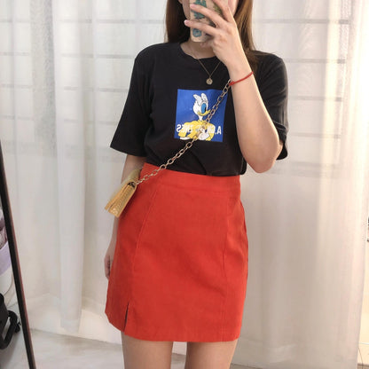 ORANGE SKIRT