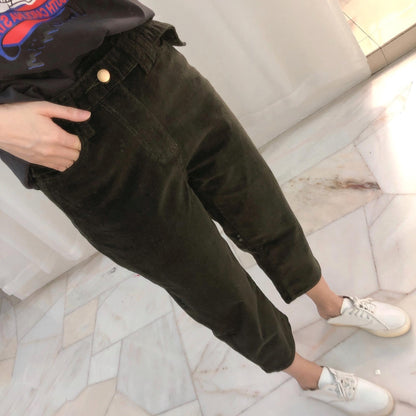 ARMY GREEN PANTS S SIZE