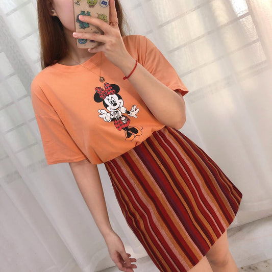HIGH WAIST VINTAGE SKIRT