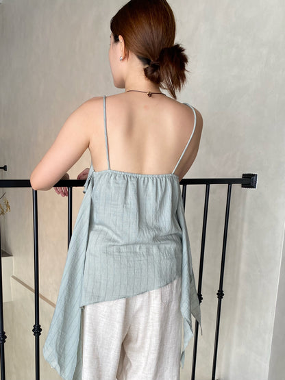 HELEN SINGLET TOP IN GREEN