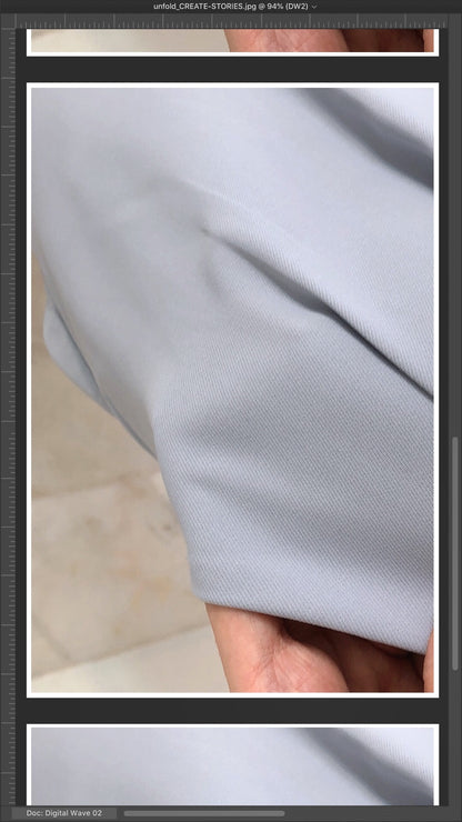 HIGH WAIST BLUE PANTS