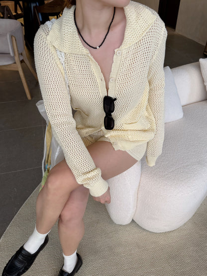 KIMI KNIT SET IN CREAM