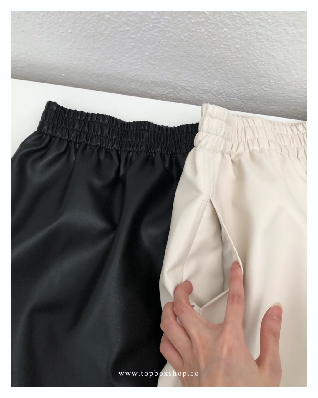 LEATHER SKIRT