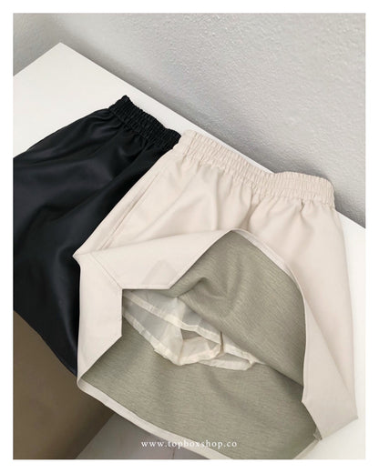 LEATHER SKIRT