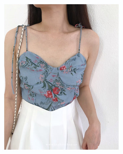FLORAL SINGLET