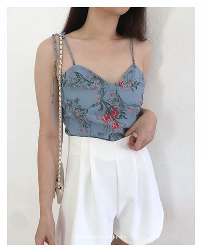 FLORAL SINGLET