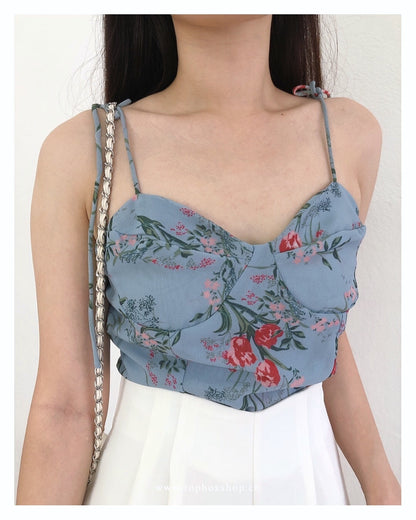 FLORAL SINGLET