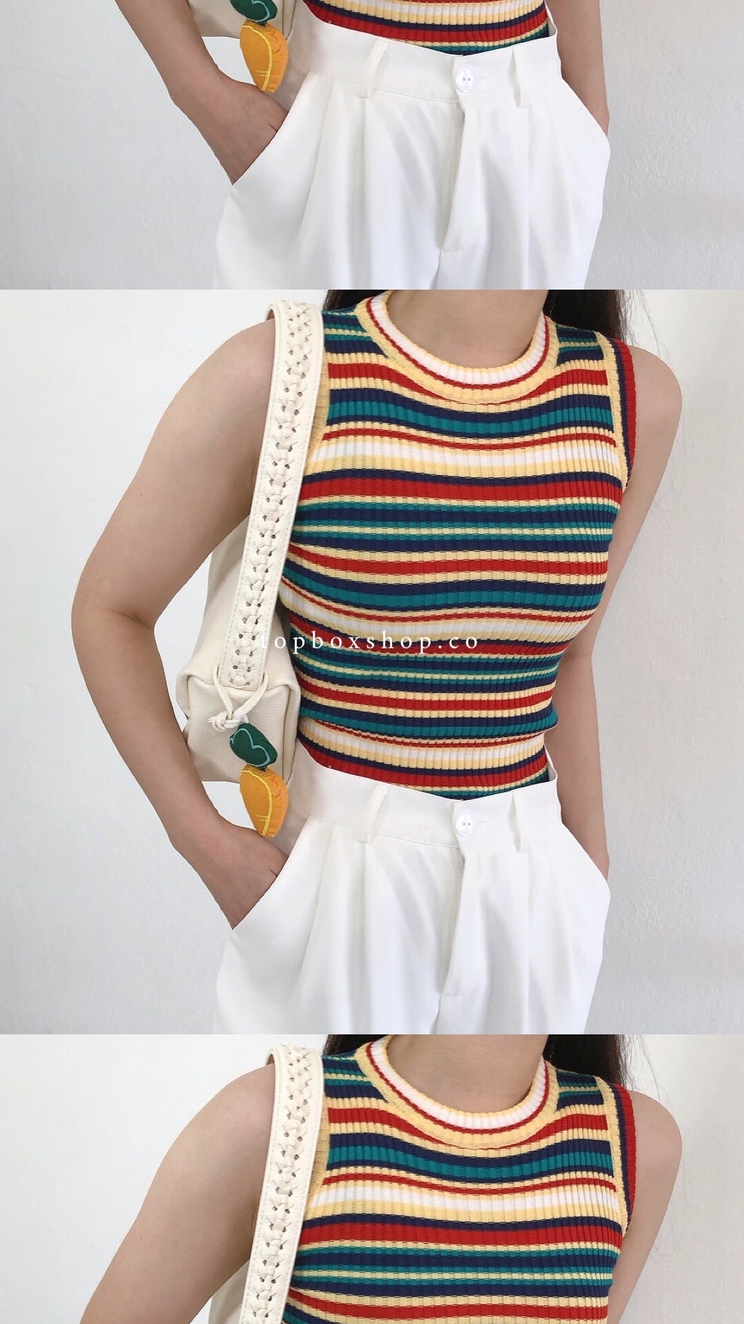 COLORFUL SINGLET