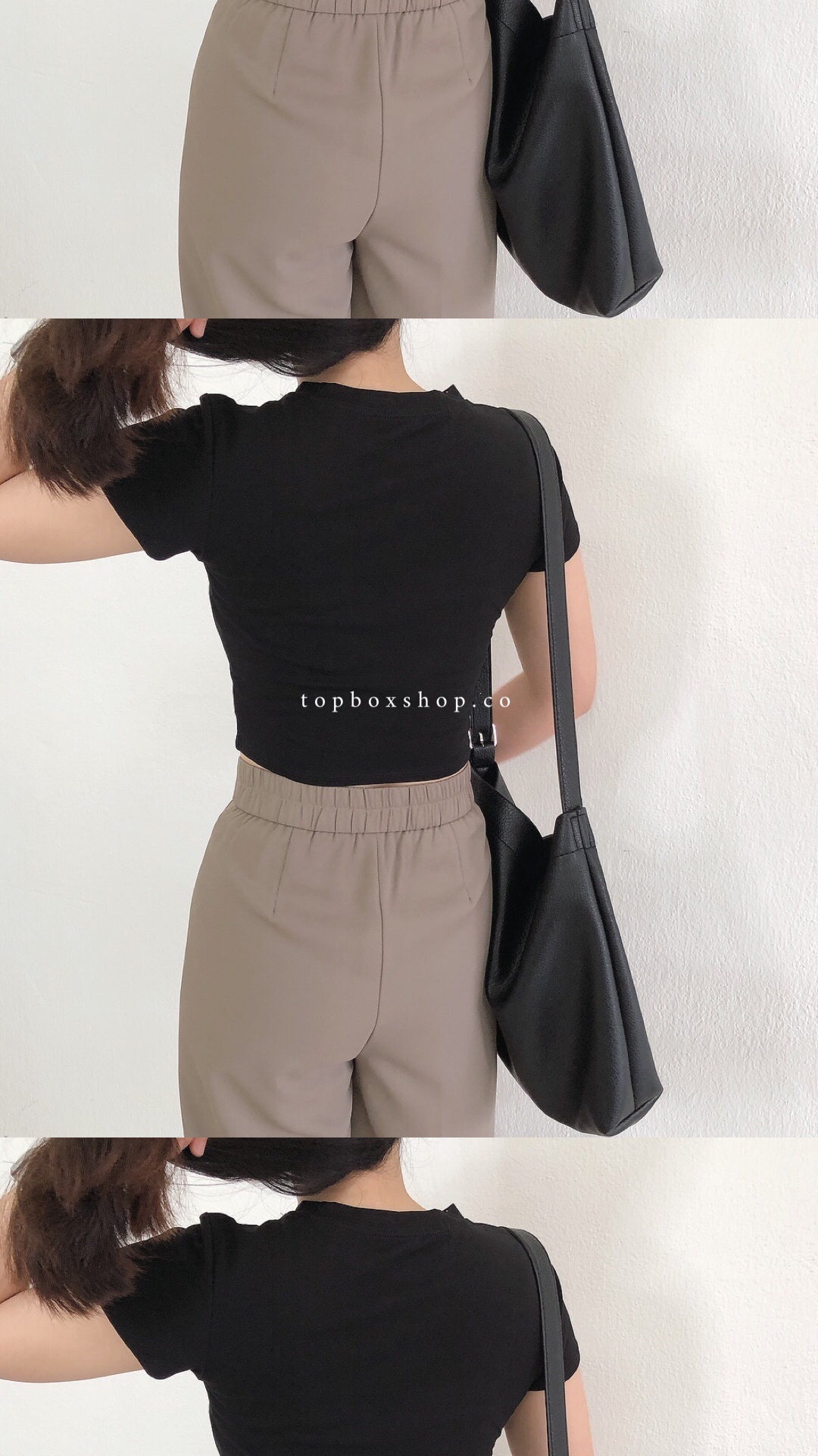 BASIC CROP TOP TEE