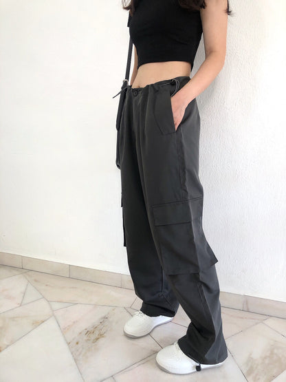 BOYFRIEN TROUSERS IN BLACK/GREY/BEIGE/BROWN