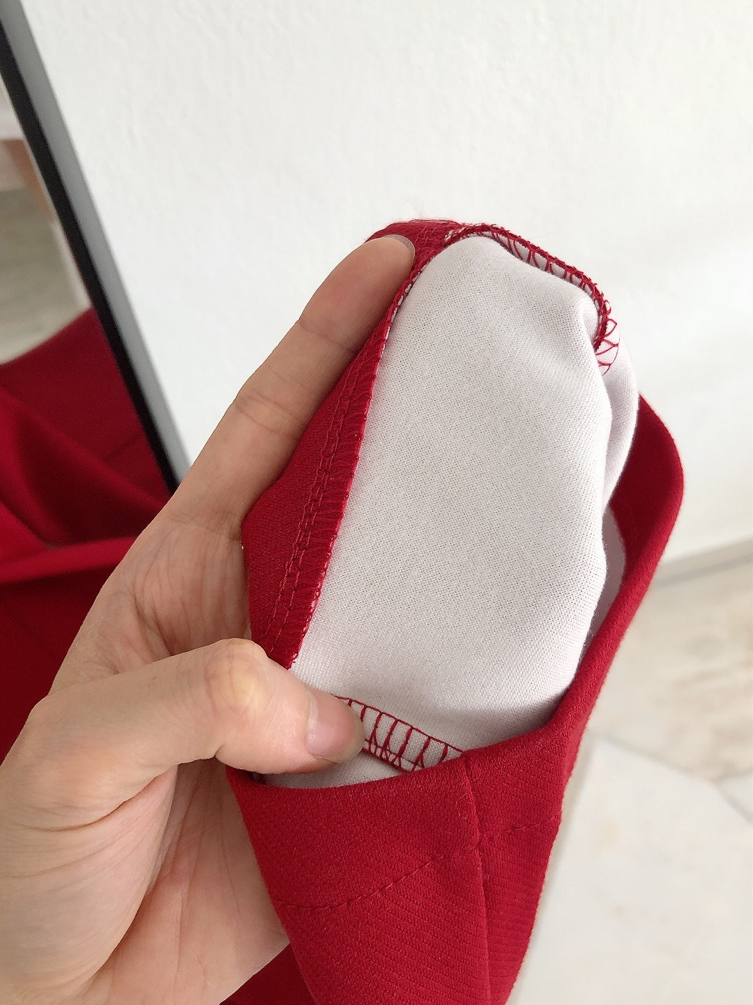 RED TROUSERS
