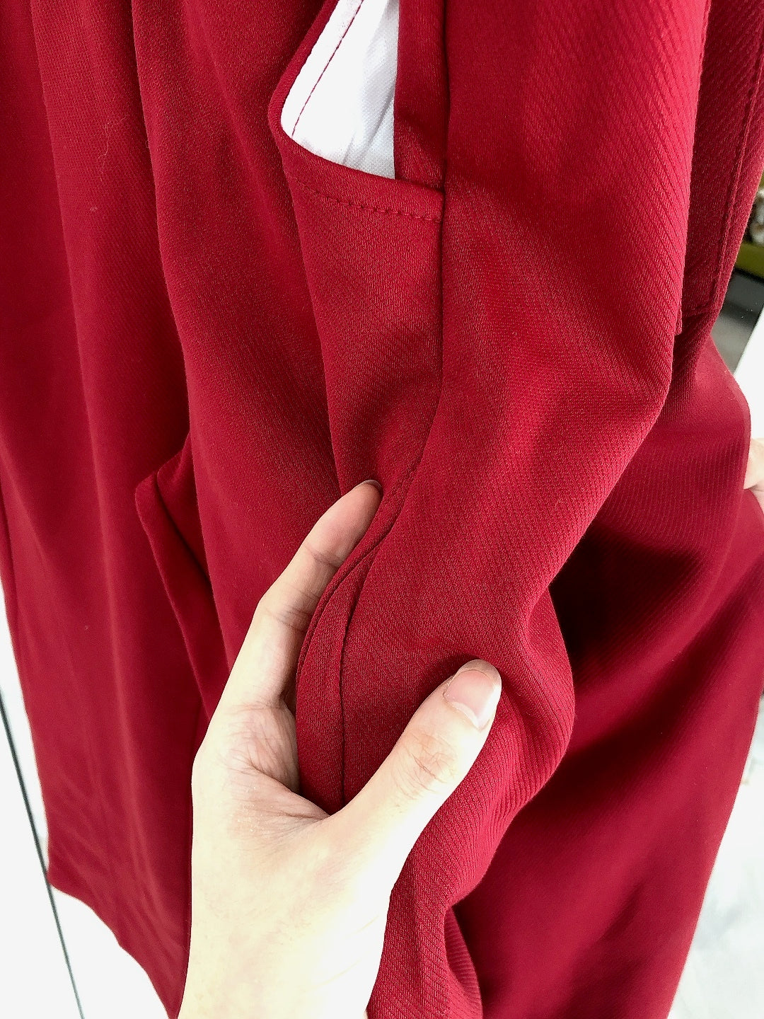 RED TROUSERS