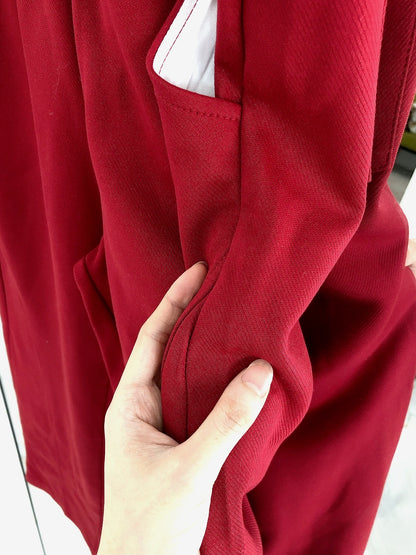 RED TROUSERS