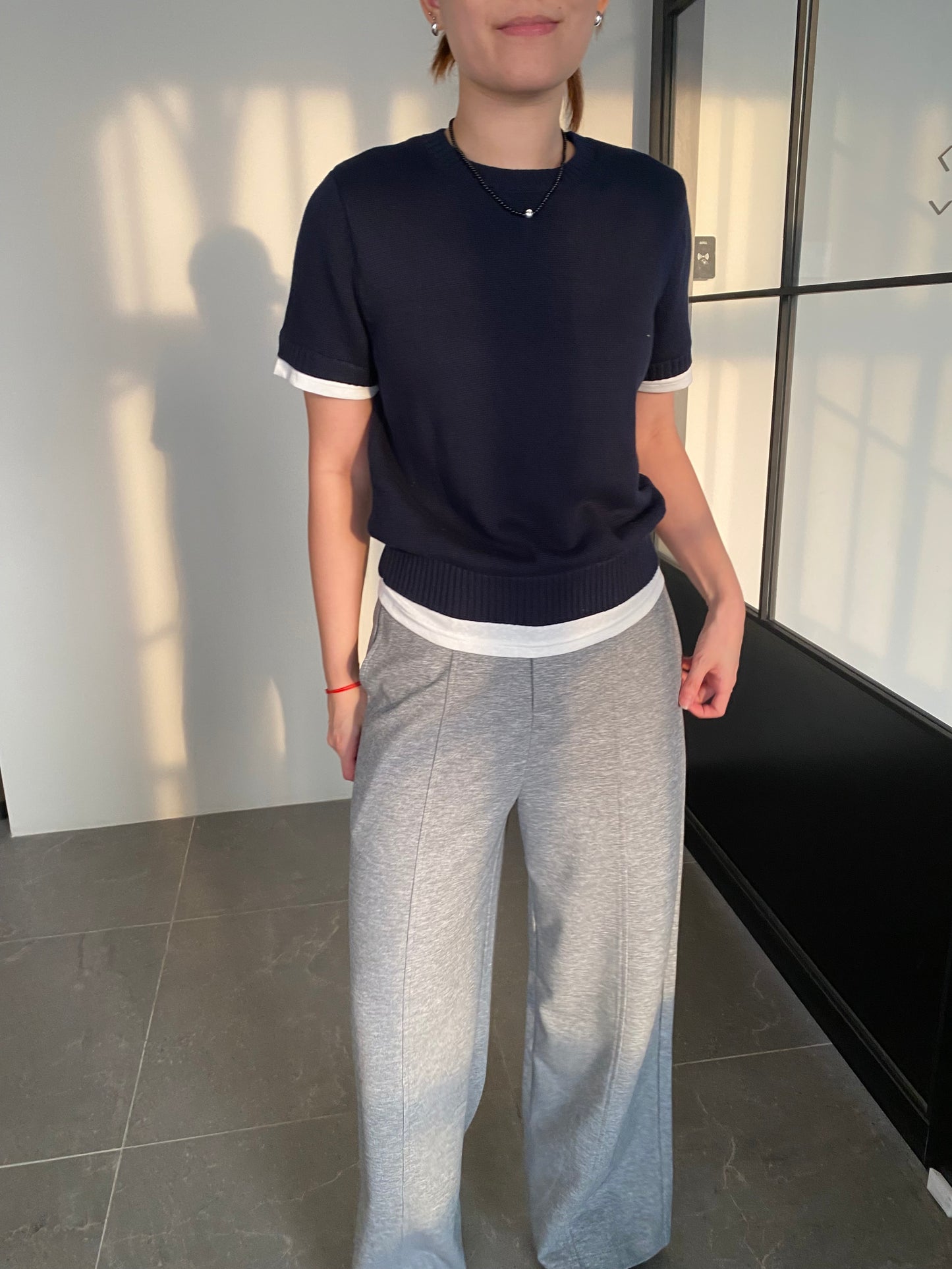CECI TROUSERS IN GREY
