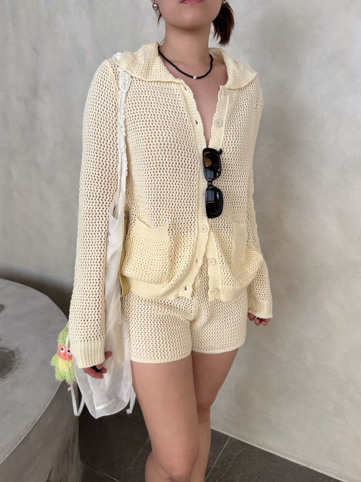 KIMI KNIT SET IN CREAM