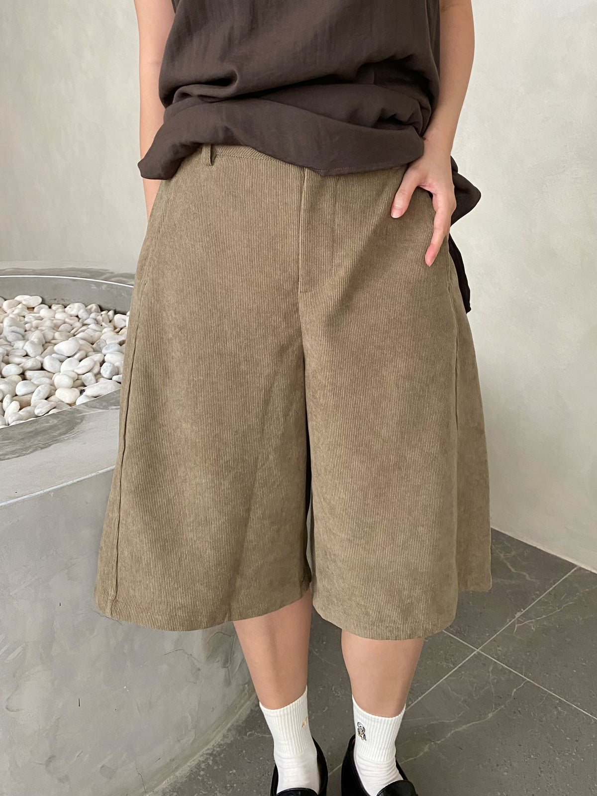 SHONA TROUSERS IN KHAKI/BROWN/GREEN