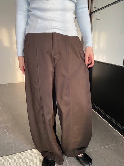 MOVA BARREL TROUSERS IN TEAWHITE/BROWN/BLACK