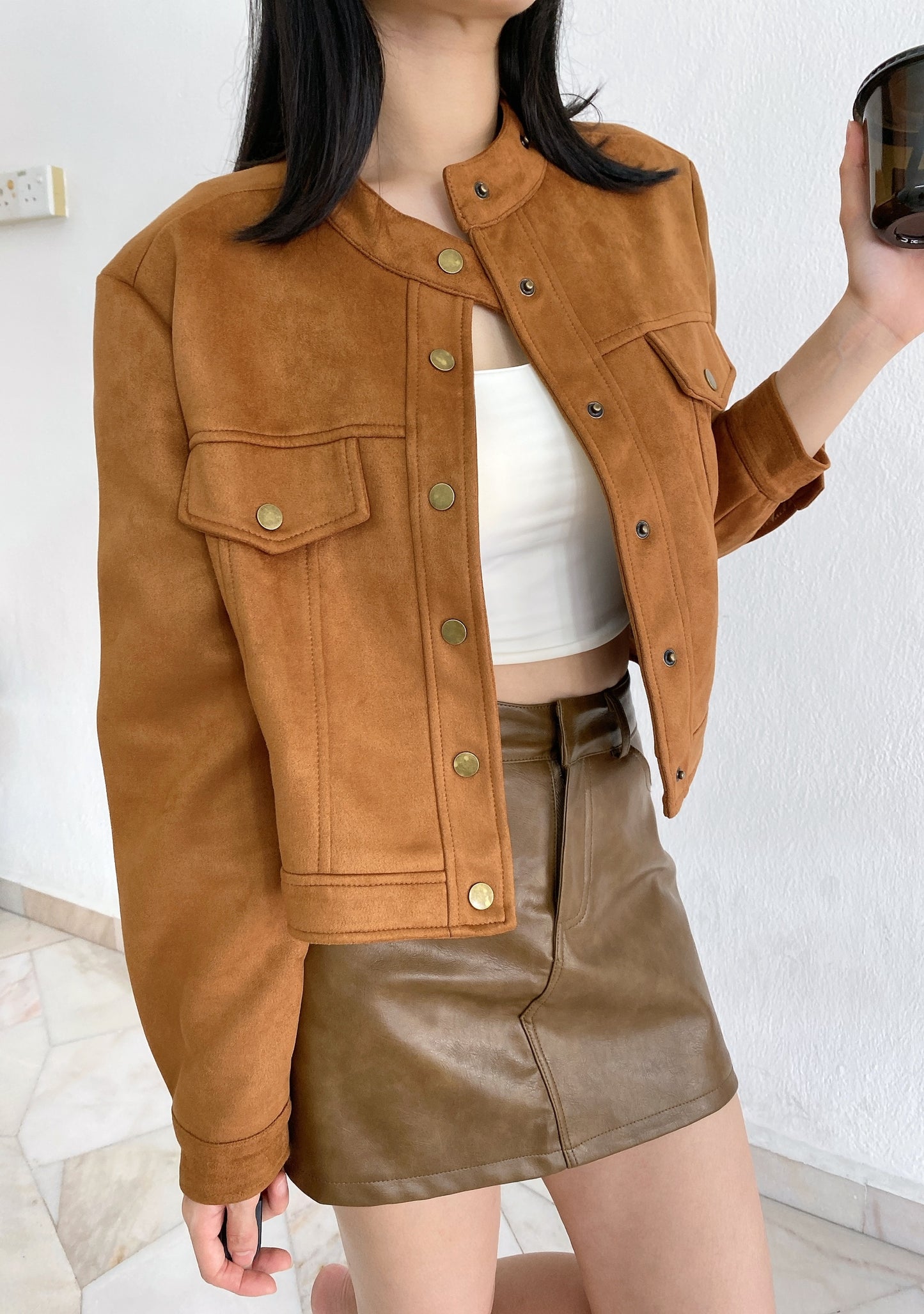 RACHEL JACKET IN KHAKI
