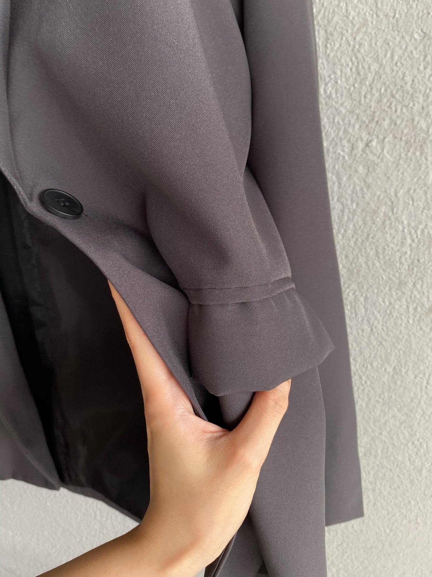 OVERSIZE GREY BLAZER