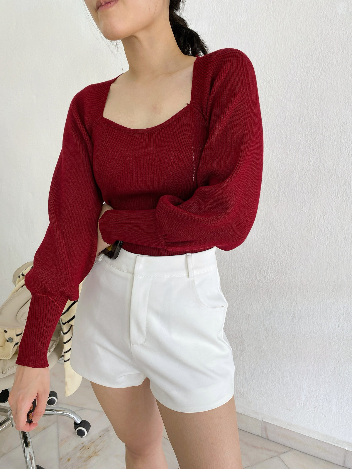 FANG KNIT TOP