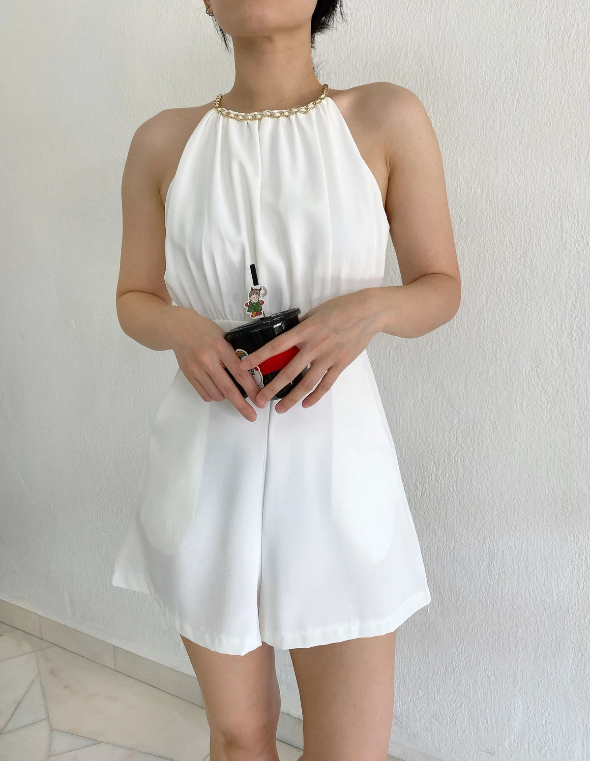 CLASSIC WHITE ROMPER